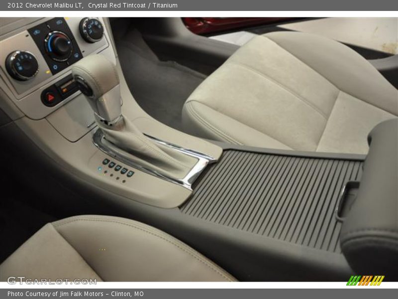 Crystal Red Tintcoat / Titanium 2012 Chevrolet Malibu LT