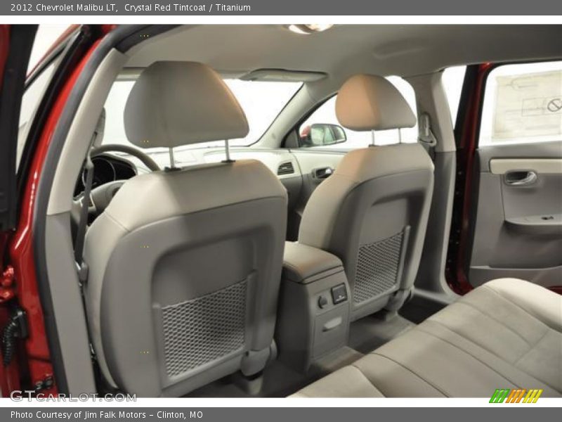 Crystal Red Tintcoat / Titanium 2012 Chevrolet Malibu LT