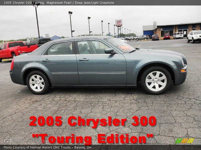 Magnesium Pearl / Deep Jade/Light Graystone 2005 Chrysler 300 Touring