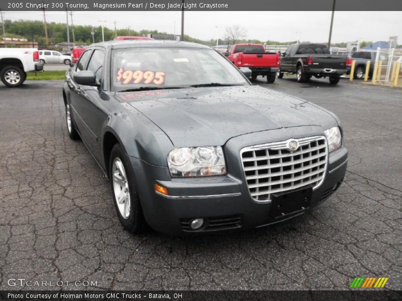 Magnesium Pearl / Deep Jade/Light Graystone 2005 Chrysler 300 Touring