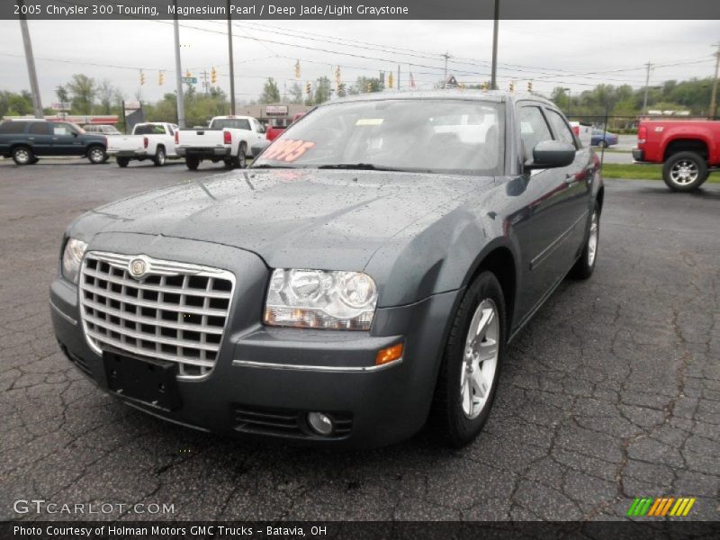 Magnesium Pearl / Deep Jade/Light Graystone 2005 Chrysler 300 Touring