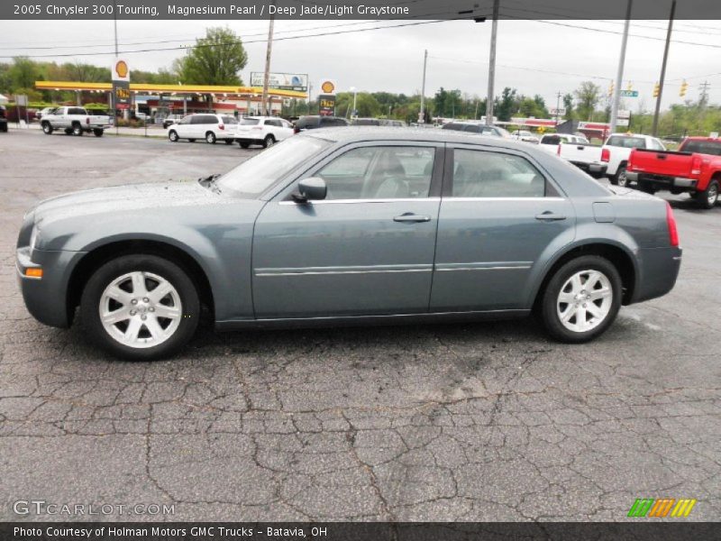 Magnesium Pearl / Deep Jade/Light Graystone 2005 Chrysler 300 Touring