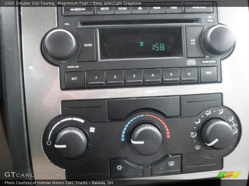 Magnesium Pearl / Deep Jade/Light Graystone 2005 Chrysler 300 Touring