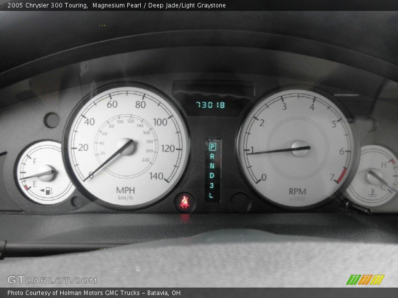 Magnesium Pearl / Deep Jade/Light Graystone 2005 Chrysler 300 Touring