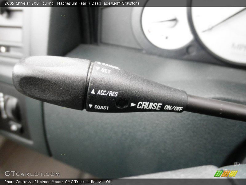 Magnesium Pearl / Deep Jade/Light Graystone 2005 Chrysler 300 Touring