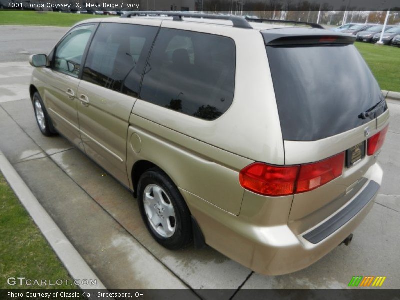 Mesa Beige / Ivory 2001 Honda Odyssey EX