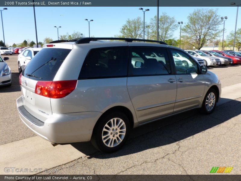 Desert Sand Mica / Fawn 2008 Toyota Sienna LE