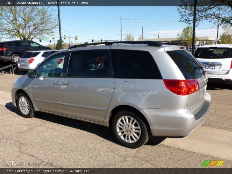 Desert Sand Mica / Fawn 2008 Toyota Sienna LE