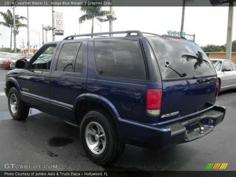 Indigo Blue Metallic / Graphite Gray 2004 Chevrolet Blazer LS
