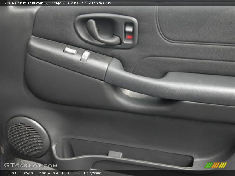 Indigo Blue Metallic / Graphite Gray 2004 Chevrolet Blazer LS