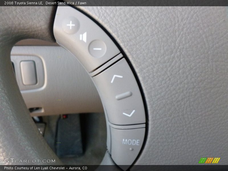 Desert Sand Mica / Fawn 2008 Toyota Sienna LE