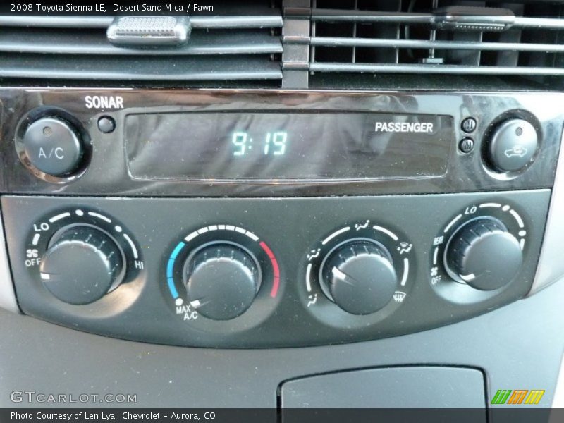 Desert Sand Mica / Fawn 2008 Toyota Sienna LE