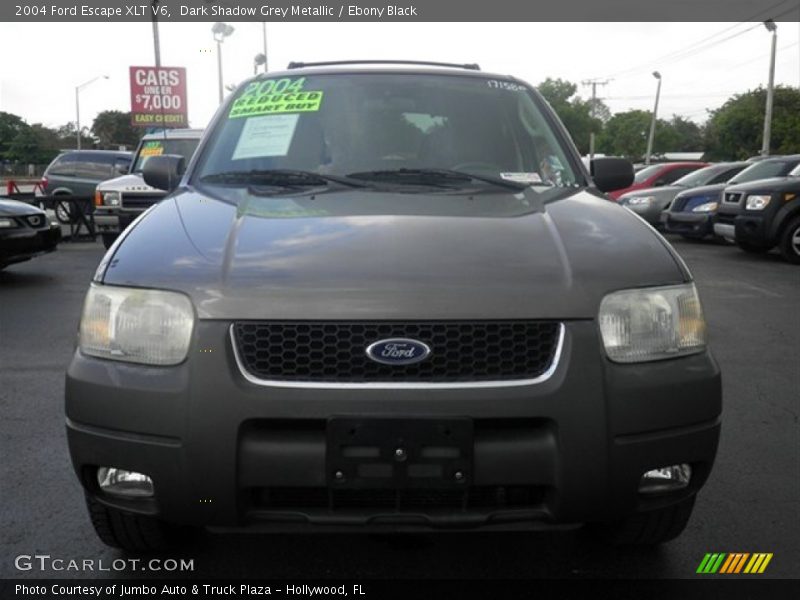 Dark Shadow Grey Metallic / Ebony Black 2004 Ford Escape XLT V6