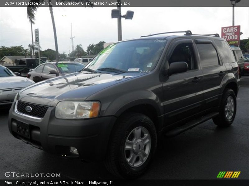 Dark Shadow Grey Metallic / Ebony Black 2004 Ford Escape XLT V6