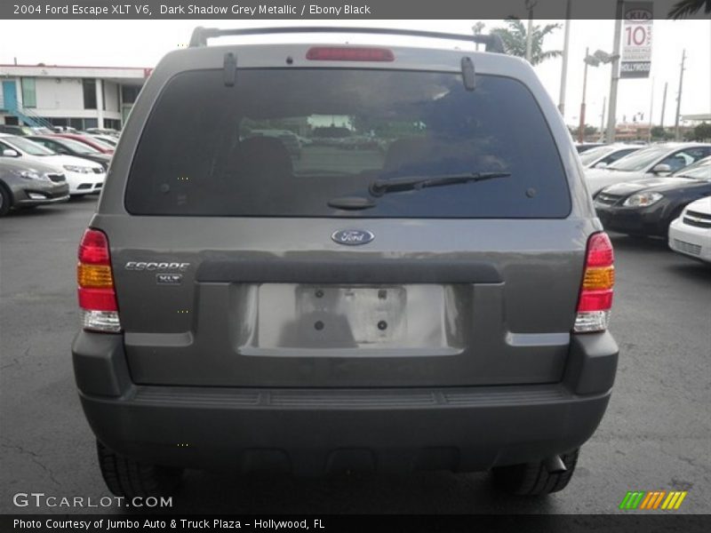 Dark Shadow Grey Metallic / Ebony Black 2004 Ford Escape XLT V6