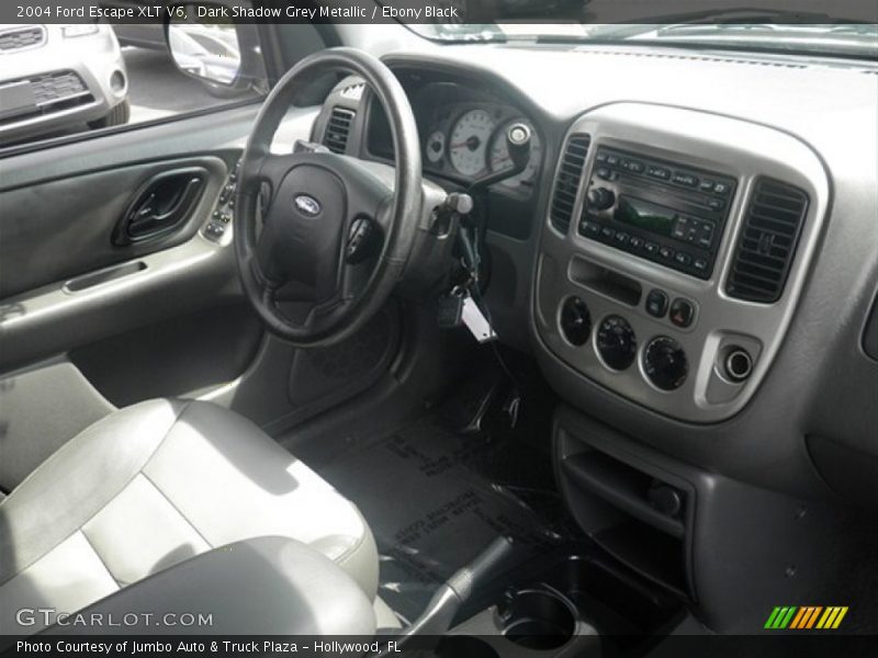 Dark Shadow Grey Metallic / Ebony Black 2004 Ford Escape XLT V6