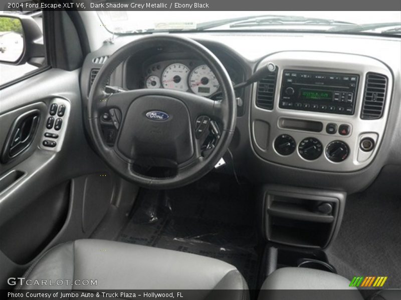 Dark Shadow Grey Metallic / Ebony Black 2004 Ford Escape XLT V6