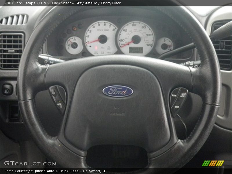 Dark Shadow Grey Metallic / Ebony Black 2004 Ford Escape XLT V6