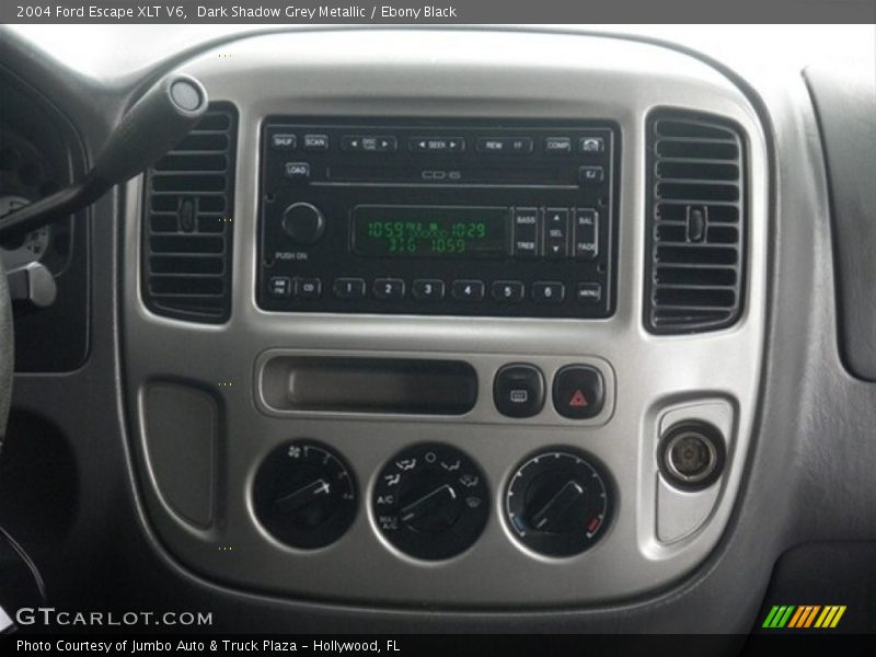 Dark Shadow Grey Metallic / Ebony Black 2004 Ford Escape XLT V6