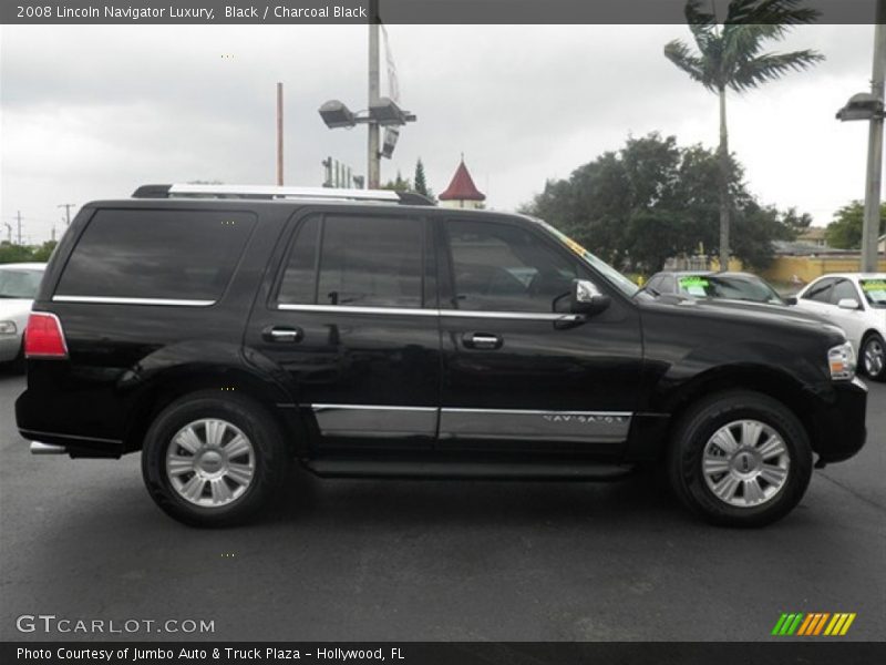 Black / Charcoal Black 2008 Lincoln Navigator Luxury