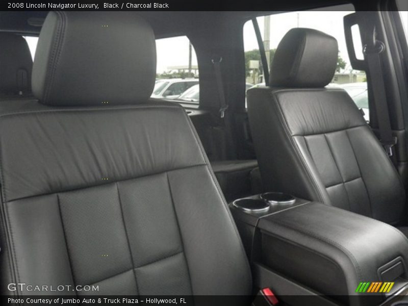Black / Charcoal Black 2008 Lincoln Navigator Luxury