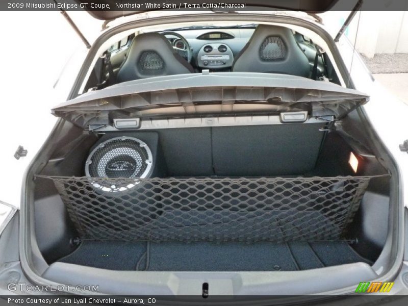 Northstar White Satin / Terra Cotta/Charcoal 2009 Mitsubishi Eclipse GT Coupe
