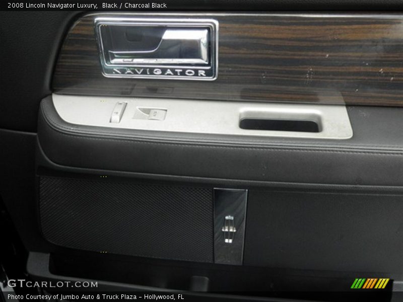 Black / Charcoal Black 2008 Lincoln Navigator Luxury