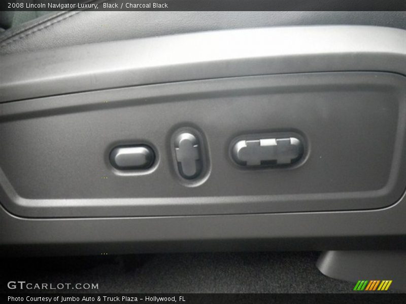 Black / Charcoal Black 2008 Lincoln Navigator Luxury