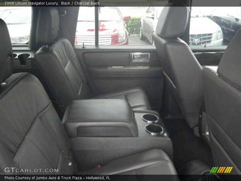 Black / Charcoal Black 2008 Lincoln Navigator Luxury