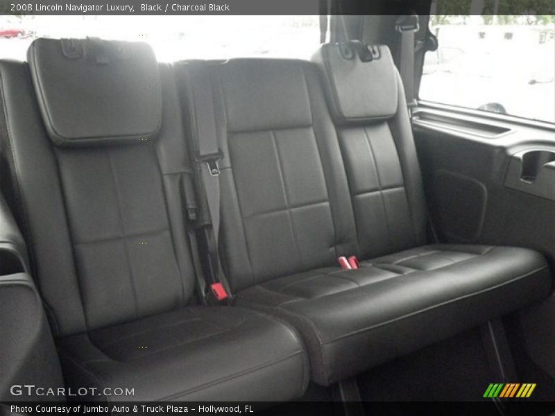 Black / Charcoal Black 2008 Lincoln Navigator Luxury