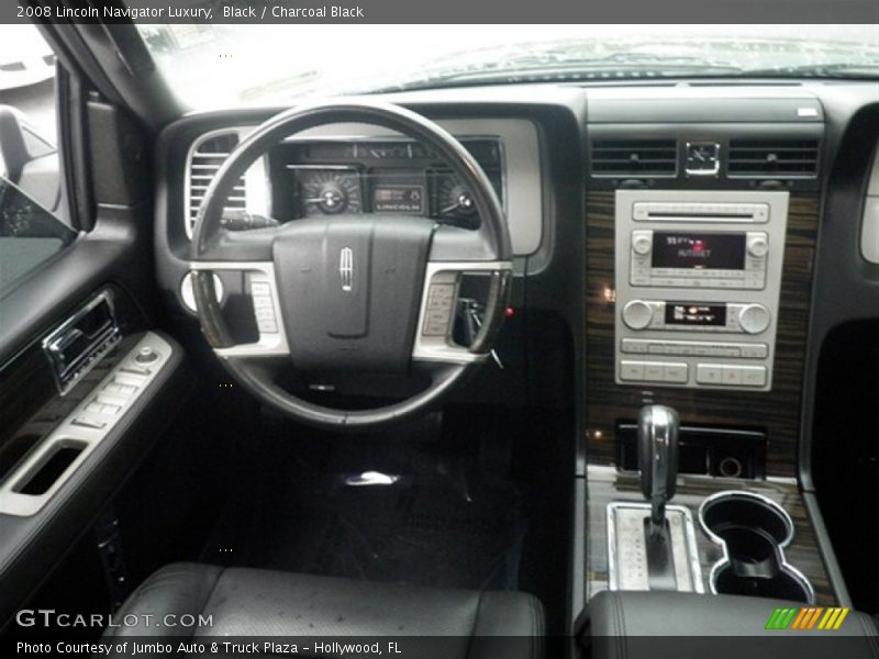 Black / Charcoal Black 2008 Lincoln Navigator Luxury