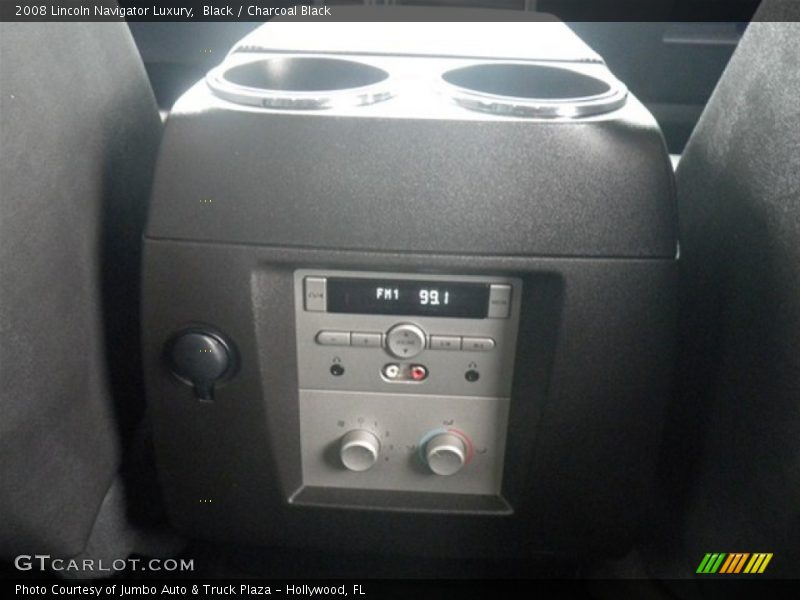 Black / Charcoal Black 2008 Lincoln Navigator Luxury