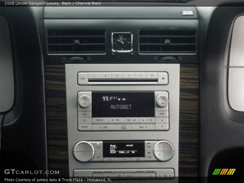 Black / Charcoal Black 2008 Lincoln Navigator Luxury