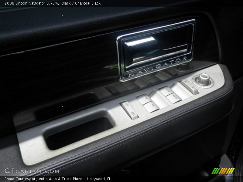 Black / Charcoal Black 2008 Lincoln Navigator Luxury