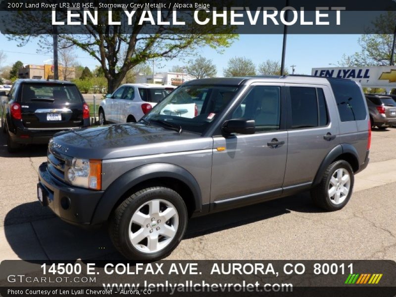 Stornoway Grey Metallic / Alpaca Beige 2007 Land Rover LR3 V8 HSE