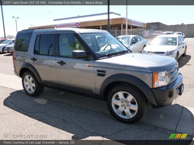 Stornoway Grey Metallic / Alpaca Beige 2007 Land Rover LR3 V8 HSE