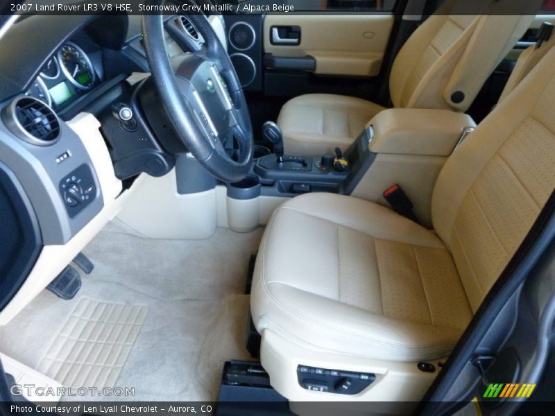 Stornoway Grey Metallic / Alpaca Beige 2007 Land Rover LR3 V8 HSE
