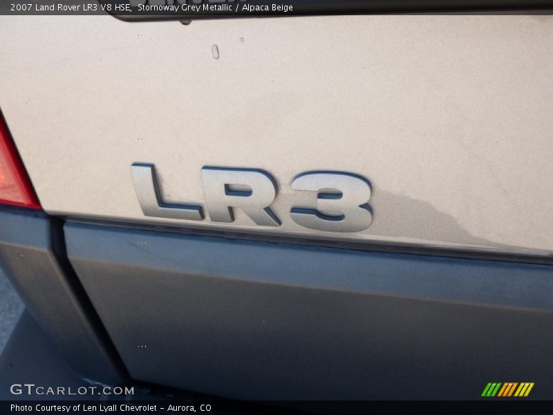 Stornoway Grey Metallic / Alpaca Beige 2007 Land Rover LR3 V8 HSE