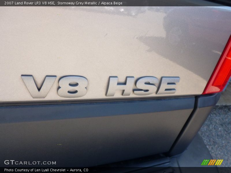 Stornoway Grey Metallic / Alpaca Beige 2007 Land Rover LR3 V8 HSE