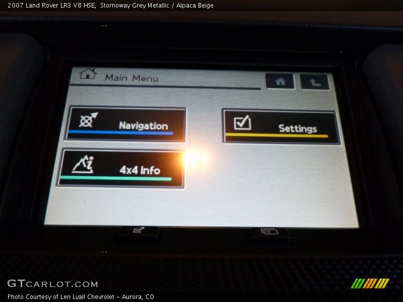 Stornoway Grey Metallic / Alpaca Beige 2007 Land Rover LR3 V8 HSE