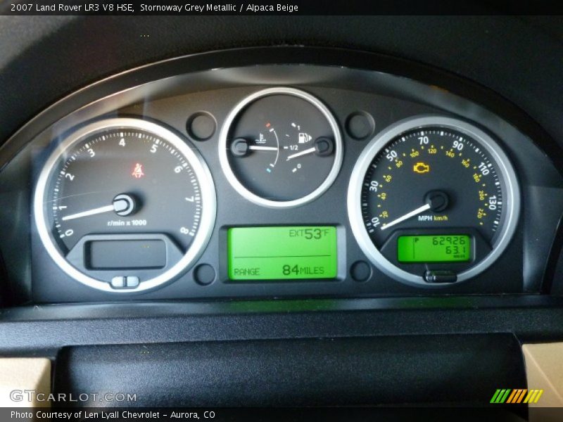 Stornoway Grey Metallic / Alpaca Beige 2007 Land Rover LR3 V8 HSE