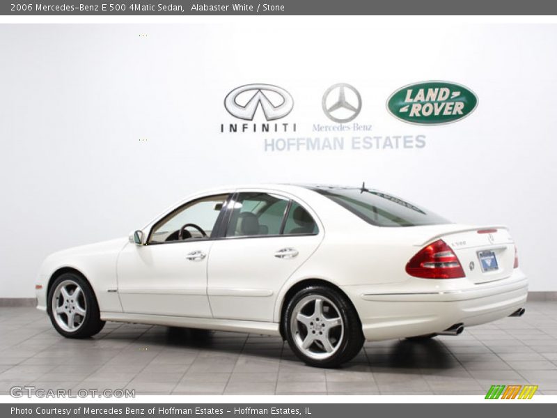 Alabaster White / Stone 2006 Mercedes-Benz E 500 4Matic Sedan