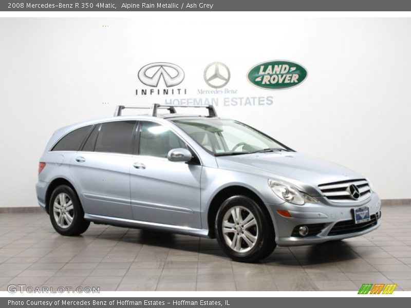 Alpine Rain Metallic / Ash Grey 2008 Mercedes-Benz R 350 4Matic