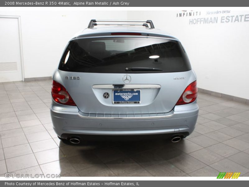 Alpine Rain Metallic / Ash Grey 2008 Mercedes-Benz R 350 4Matic