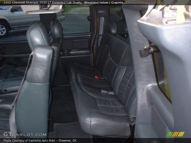Rear Seat of 2002 Silverado 3500 LT Extended Cab Dually