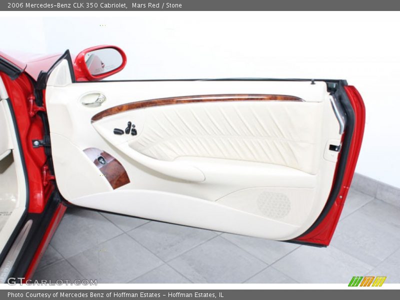 Mars Red / Stone 2006 Mercedes-Benz CLK 350 Cabriolet