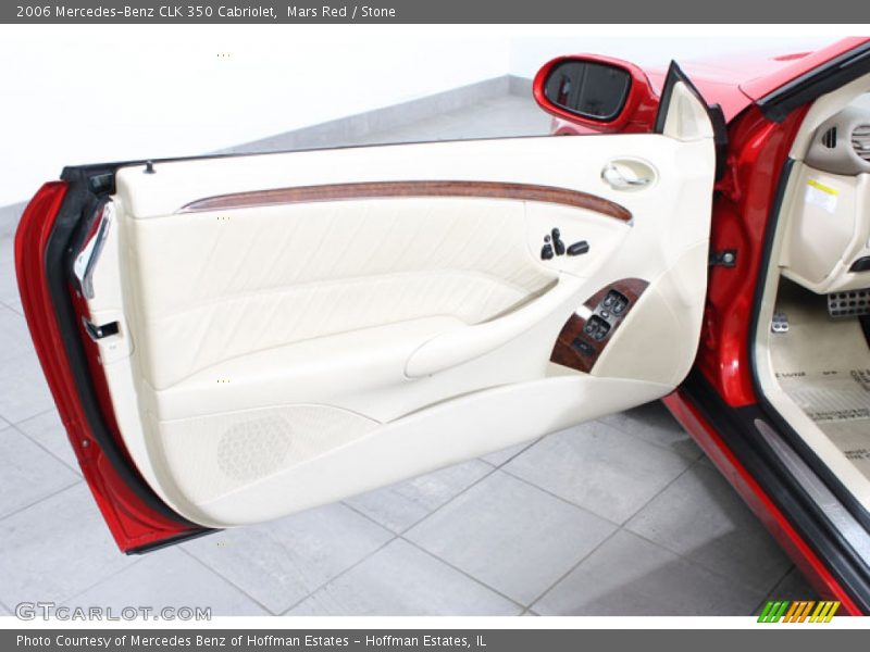 Mars Red / Stone 2006 Mercedes-Benz CLK 350 Cabriolet