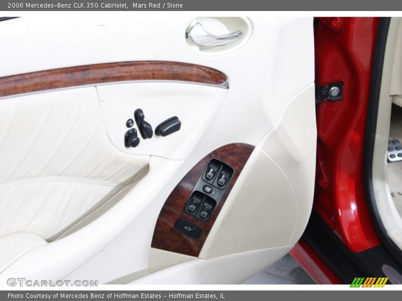 Mars Red / Stone 2006 Mercedes-Benz CLK 350 Cabriolet