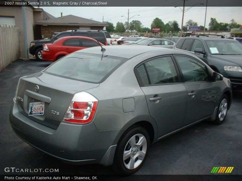 Magnetic Gray / Charcoal/Steel 2007 Nissan Sentra 2.0 S