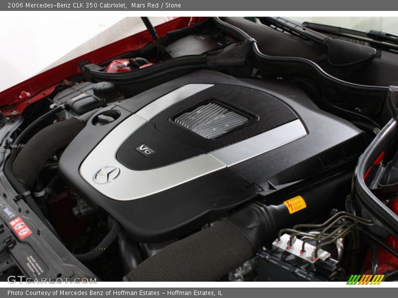Mars Red / Stone 2006 Mercedes-Benz CLK 350 Cabriolet